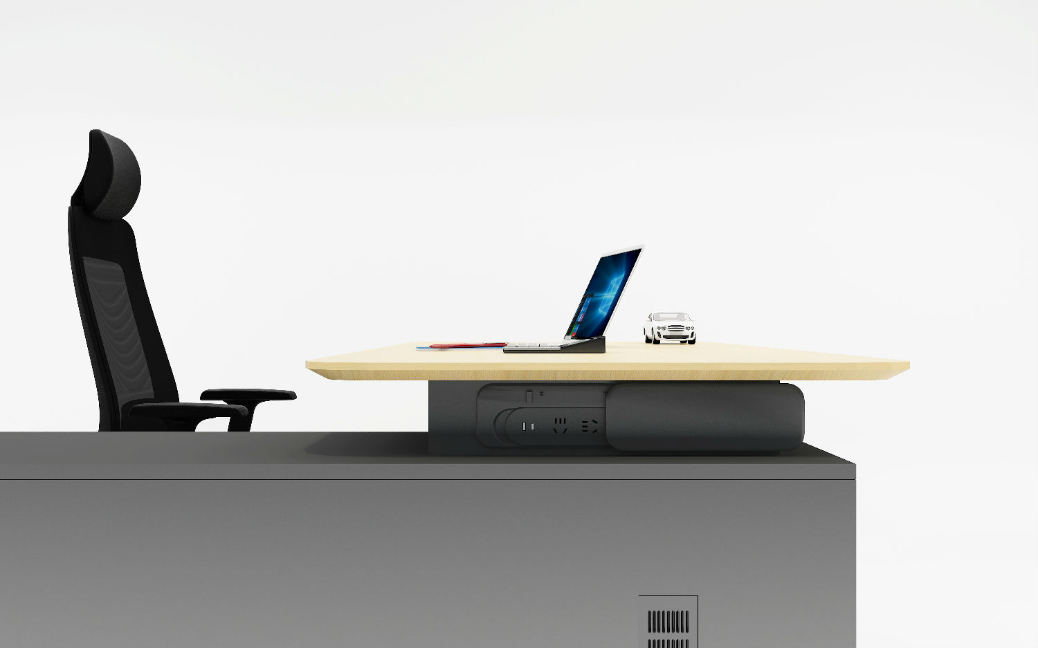 侧柜主管桌